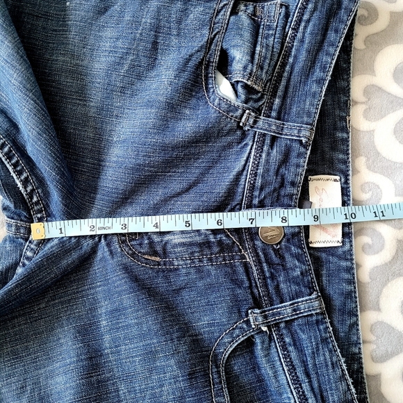 Seven7 Stretch Bootcut jeans, medium blue, mid-rise, Size 30 - Picture 8 of 11